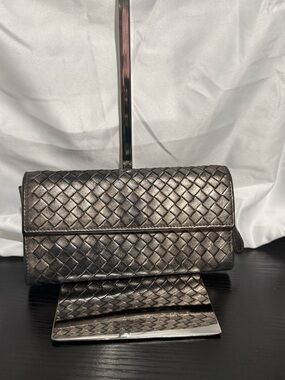 Bottega Veneta Interraciato Wallet